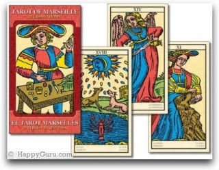 Marseille Grand TRUMPS Tarot Deck 22 Tarot Cards