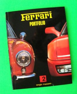 Ferrari Portfolio 2 by Sergio Massaro Ediauto Italy 1st Ed Hardcover w