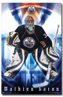 Edmonton Oilers Mathieu Garon 2008 Hockey Poster 4595