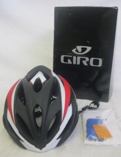 2027GSB Savant Road Bike Helmet Matte Black Red Large for Men