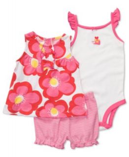 Carters Baby Set, Baby Girls 2 Pack Strawberry Romper and Dress Set