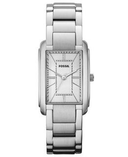 Fossil Watch, Womens Adele Stainless Steel Bracelet 32x23mm ES2983