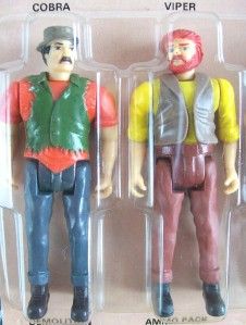 Galoob The A Team The Bad Guys 1983 Mint on Card