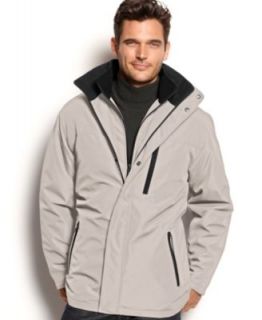 Weatherproof Coat, Ultra Tech Coat with Hidden Hood   Mens Coats