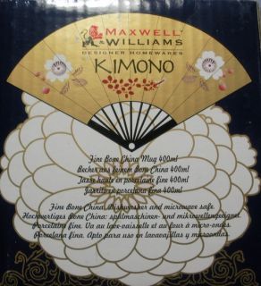 Maxwell Williams Kimono Indigo Mugs 400ml PK0104 GB