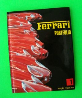 Ferrari Portfolio 1 by Sergio Massaro Ediauto Italy 1st Ed Hardcover w