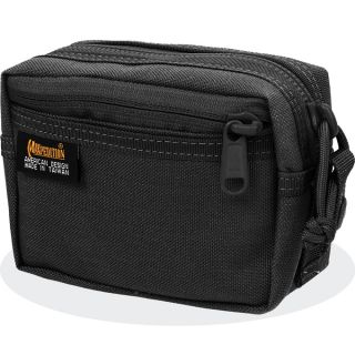 Maxpedition 0214B Black Nylon Four by Six Pouch Bag Attaches to Pack