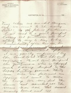 Hatfield McCoy Content Love Letter Huntington WV Matewan Mingo