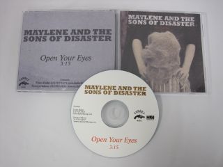 CD Promo Single Maylene and the Sons of Disaster Open Your Eyes DJ USA