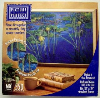 MB Picture Perfect Puzzles 550 Pieces Grand Lake Pastel