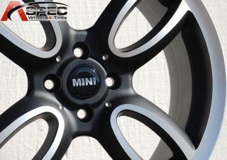 New 17x7 Matt Black Mini Cooper s Style Wheel 205 45 17 Nankang NS II