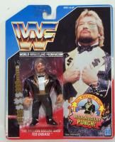 WWF Hasbro Wrestling Figure Blue Million Dollar Man Ted DiBiase Black