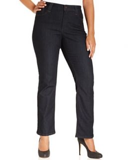 Not Your Daughters Jeans Plus Size Jeans, Hayden Bootcut, Dark Enzyme