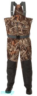 BREATHABLE UNINSULATED CHEST WADERS WADER BOOT MAX 4 CAMO 10 NEW