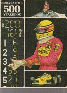 1984 Indianapolis 500 Yearbook Hungness Rick Mears