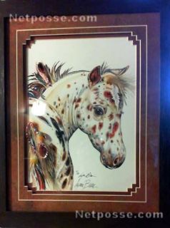 Trail of Painted Ponies Framed Lynn Bean Signed Limited Edition