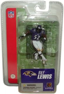McFarlane Toys NFL Ray Lewis Baltimore Ravens 3 inch Football Action