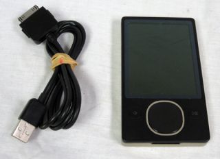 Zune 80 Black 80 GB Digital Media Player  Music Player Parts