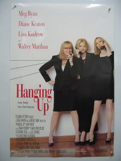 Hanging Up Meg Ryan Diane Keaton One Sheet Poster EX