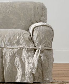 Sure Fit Slipcovers, Matelasse Damask Wing Chair   Slipcovers   for