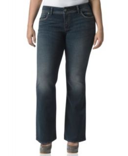 Silver Jeans Plus Size Jeans, Suki Surplus Bootcut, Dark Wash   Plus