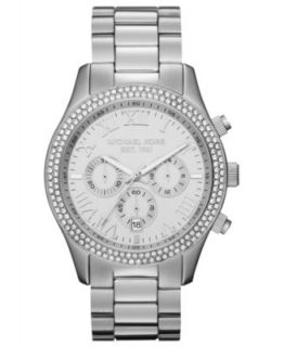 Michael Kors Watch, Womens Bradshaw Stainless Steel Bracelet 43mm