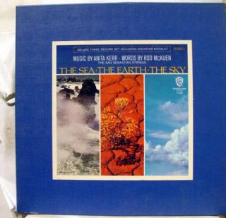 Anita Kerr Rod McKuen Sea Earth and Sky 3 LP VG