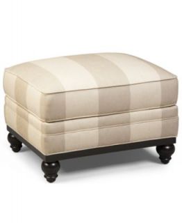 Martha Stewart Fabric Ottoman, Saybridge Custom Colors   furniture