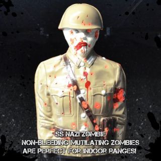 Tactical Mutilating Zombie Shooting Target 3D Silhouette Lifesize Nazi