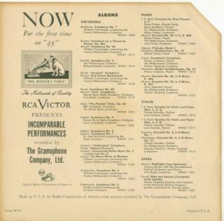 Yehudi Menuhin Louis Kentner His Masters Voice Bach Sonatas NOS 1 2 3