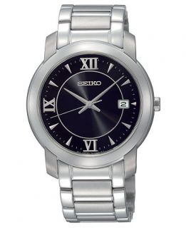 Seiko Watch, Mens Stainless Steel Bracelet SGEE95 P9   All Watches