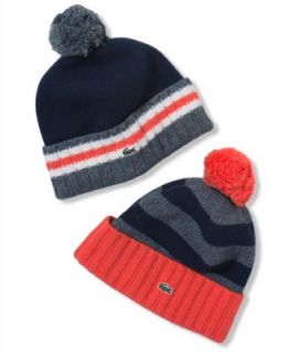 Lacoste Hat, Knit Croc Beanie   Mens Hats, Gloves & Scarves