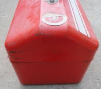 Vintage Simonsen Tacklebox Tackle Box Metal Toolbox Tool Box Rally