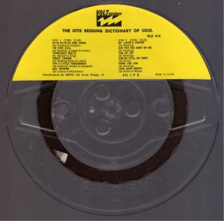Otis Redding Dictionary of Soul Reel to Reel Tape 4 Track 7 1 2 IPS
