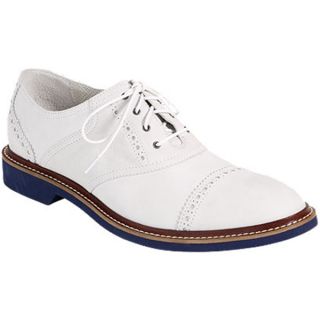 Mens Cole Haan Air Franklin Saddle Casual Shoes White Nubuck New in