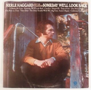 Merle Haggard Someday Well Look Back 1971 LP NM