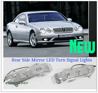 Mercedes Benz s Class CL Class W220 W215 Rear Side Mirror LED Turn