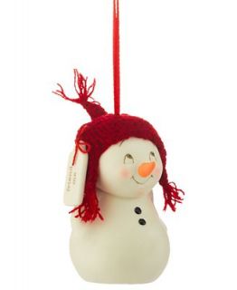 Department 56 Christmas Ornament, Snowpinions Friend Me Snowman