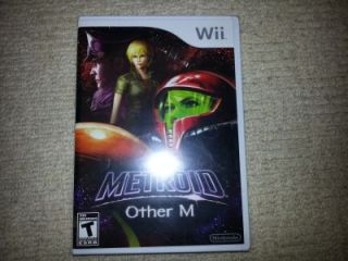 New Metroid Other M Video Game Wii 2010