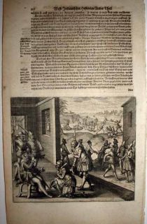 Verso and recto   the German text discusses the eventsdepicted in the