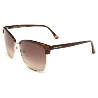 Shade the sun in MICHAEL Michael Kors Griffin sunglasses. Streamlined