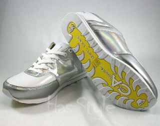 Christian Audigier Hardy Michael Limited Shoes White
