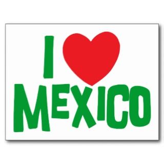 En Hilo I Love Mexico  Colores Mexicanos Hecha En Mexico