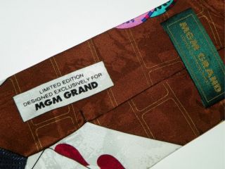 MGM Grand Limited Edition Las Vegas Silk Neck Tie