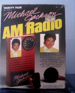 Michael Jackson Am Radio 2354H Transistor Box