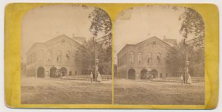 Massachusetts SV Lowell Merrimac Depot 1870s RARE