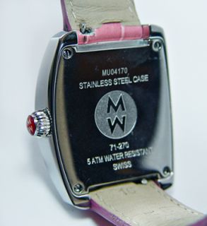 695 Michele Urban Mini Ladies Swiss Watch Stainless Steel