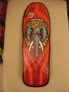 Powell Peralta Mike Vallely Elephant Skateboard Deck Red
