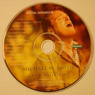Michael W Smith Digital Songbook New Hallelujah CD Rom CDROM Song Word