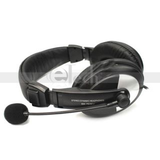 750 3 5mm Headphone Headset Microphone for PC Laptop Notebook